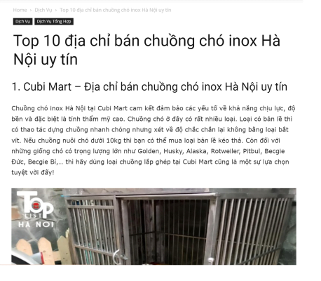 Cách chọn chuồng chó cách chọn chuồng chó: địa chỉ bán chuồng chó HN