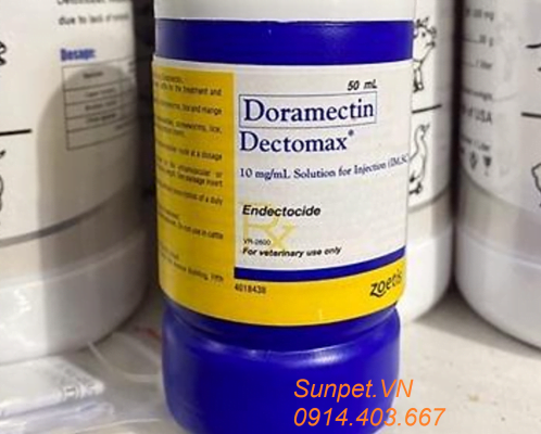 Bom ghẻ mỹ Detomax Doramectin Bom ghẻ mỹ detomax doramectin