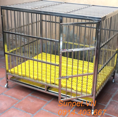 Chuồng chó inox T40 chuồng chó inox T40