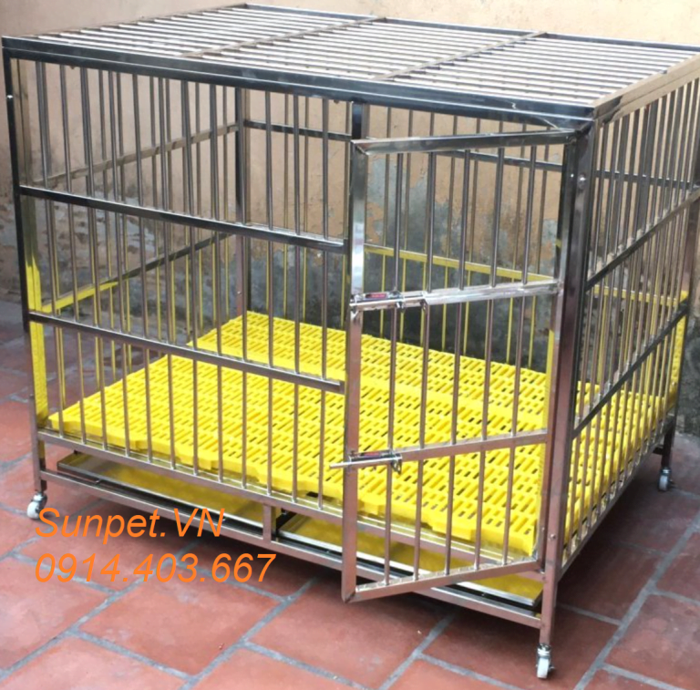 chuồng chó inox