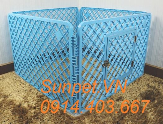 Cách chọn chuồng chó Chuồng quây chó
