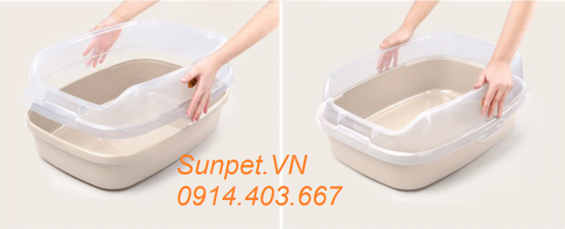 Khay vệ sinh Makar Xl Khay vệ sinh Makar Xl