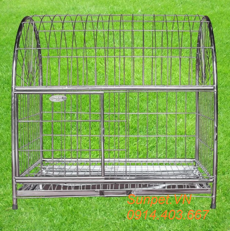 lồng chó inox, chuồng chó mèo inox giá rẻ