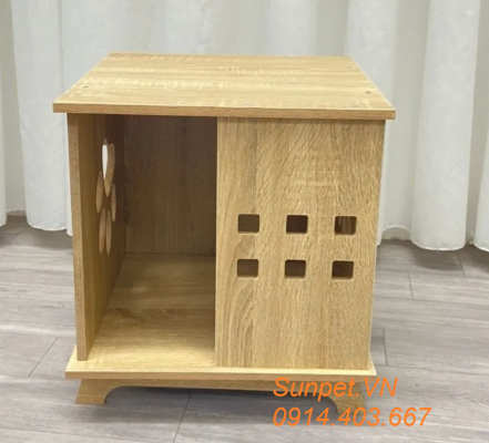 Nhà gỗ cho mèo T40 Nhà gỗ cho mèo
