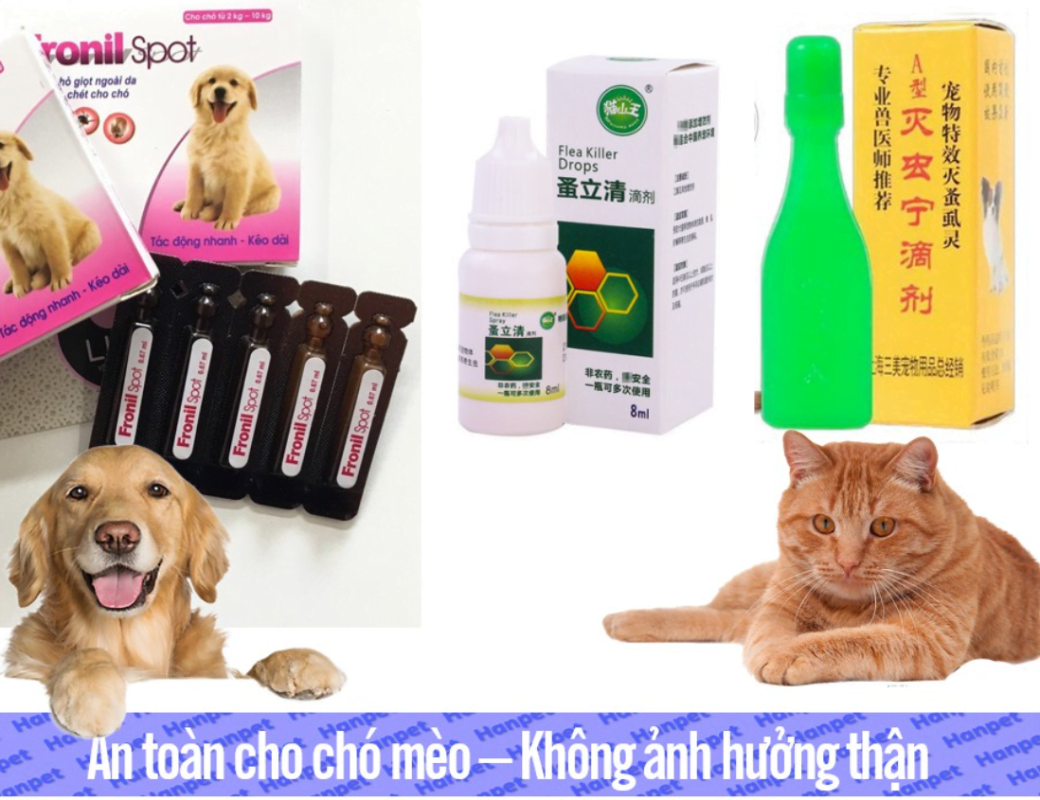 Thuốc cho chó mèo, dụng cụ y tế chó mèo