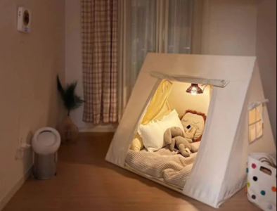 lều vải cho bé, 1 trong 4 món đồ cần thiết cho phòng ngủ của bé sơ sinh