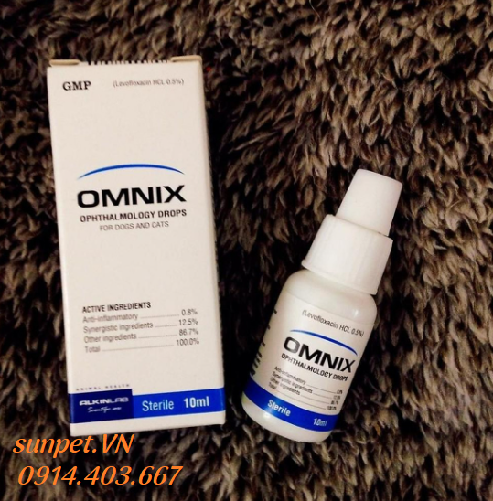 Thuốc nhỏ mắt Omnix thuốc nhỏ mắt Omnix chất lượng tốt