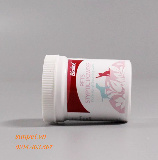 Bột cầm máu bioline pets styptic powder Bột cầm máu bioline pets styptic powder cho chó mèo tại TP HCM