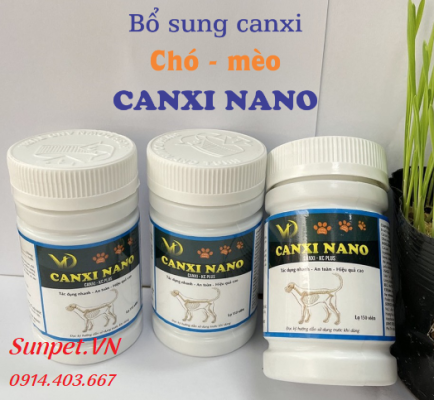 Thuốc Canxi Nano cho chó Thuốc canxi Nano dành cho chó